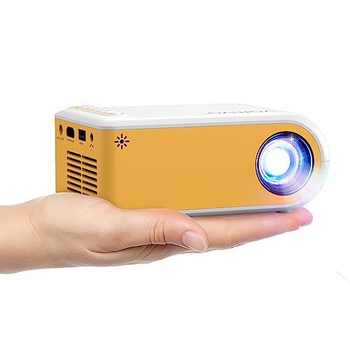 Mini Portable Projector - HD 1080P, Small and Lightweight