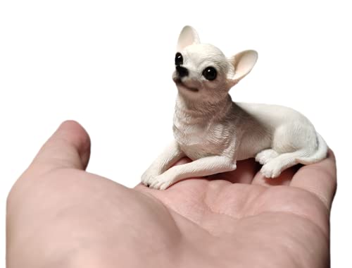 Mini Resin Chihuahua Figurine