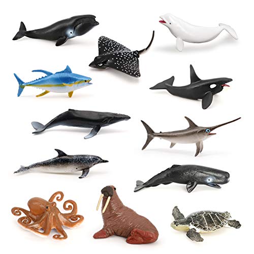 Mini Sea Creature Toys Figures