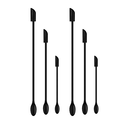 Mini Silicone Spatula Set for Baking and Cosmetics