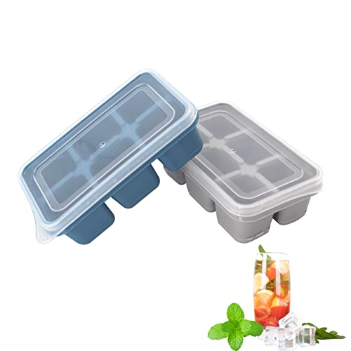 Mini Size Silicone Ice Cube Trays 2 Pack