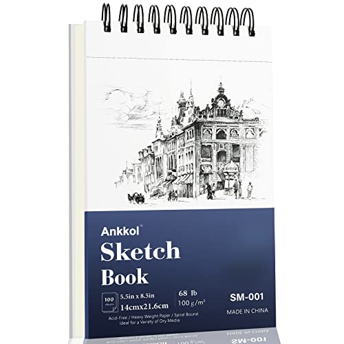Mini Sketch Book - 5.5 x 8.5 Sketchbook