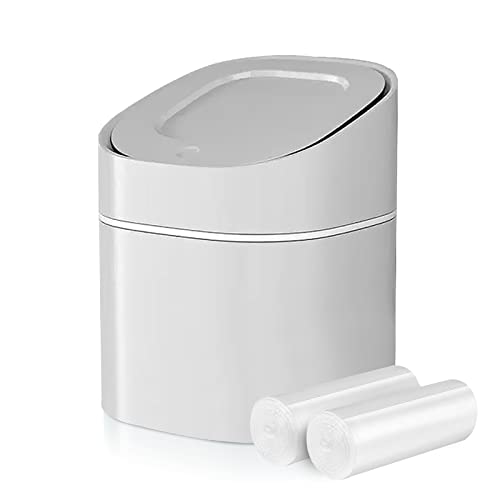Mini Trash Can with Pop Up Lid