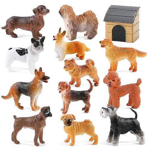 Mini Tudou Dog Figures Play Set