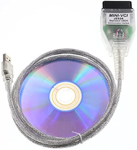 Mini Vci J2534 Cable for Toyota