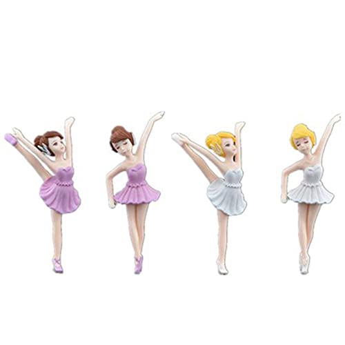 Miniature Ballerina Girl Figure Collection Playset Doll Toy