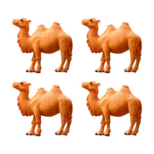 Miniature Camel Figurine Animal Model Desktop Ornaments