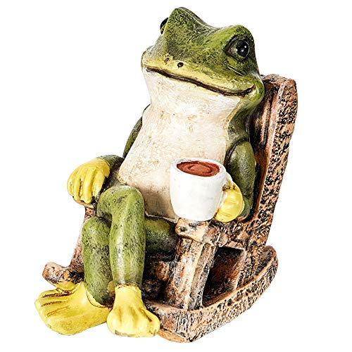 Miniature Frog Garden Statue