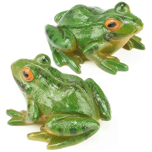 Miniature Frog Statues