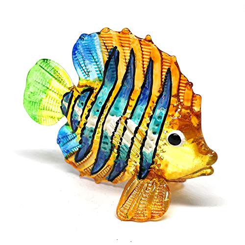 Miniature Glass Fish Figurine Collectibles