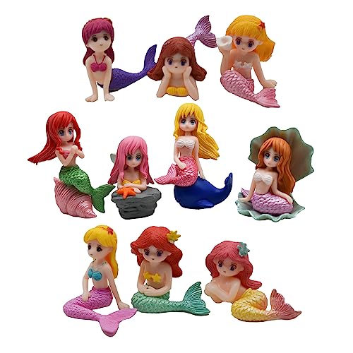 Miniature Mermaid Figurines Set