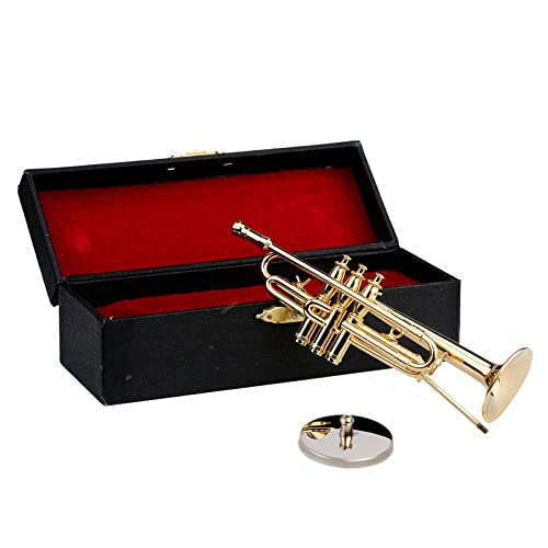 Miniature Tuba Decorative Musical Instrument Sculpture