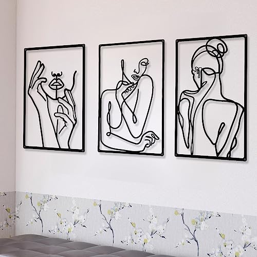 Minimalist Abstract Woman Wall Art