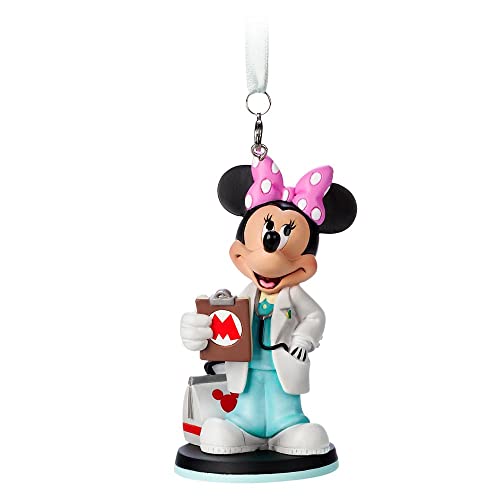 Minnie Mouse Doctor Figural Ornament