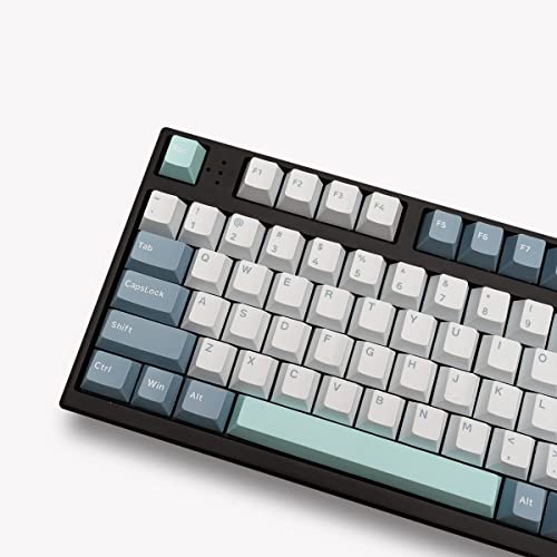 Mintcaps Blue Keycaps Set for Mechanical Keyboards
