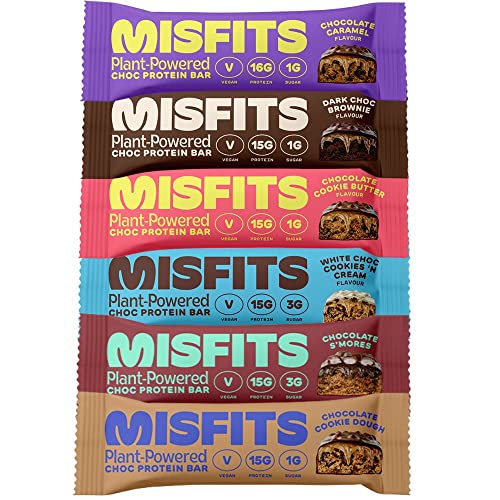 Misfits Vegan Protein Bar Variety Pack