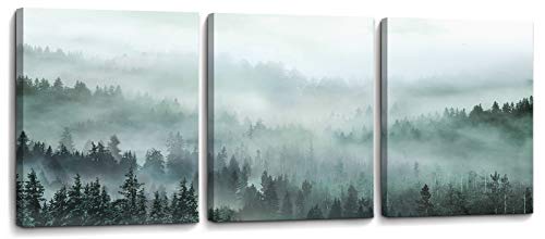Misty Forests Canvas Wall Art