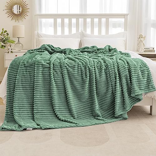 MIULEE Fleece Bed Blanket Queen Size