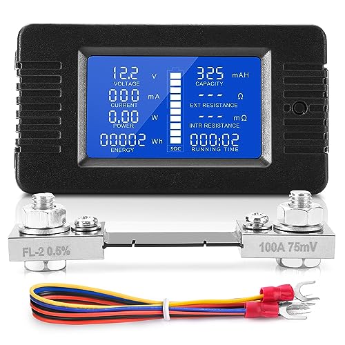 MNJ MOTOR DC Battery Monitor Meter