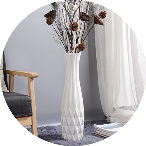 Modern Ceramic Floor Vase for Home Décor - 24 Inches Tall