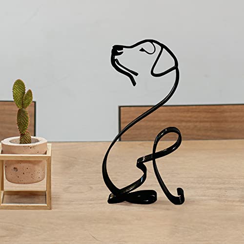 Modern Dog Wall Sculpture
