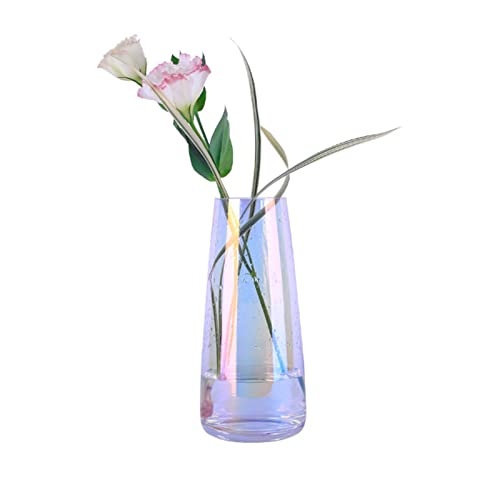 Modern Glass Esmiome Flower Vase - Colorful Handmade Vases for Flowers