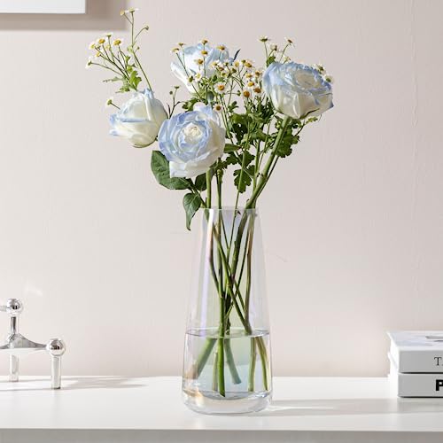 Modern Iridescent Flower Glass Vase for Stunning Floral Arrangements