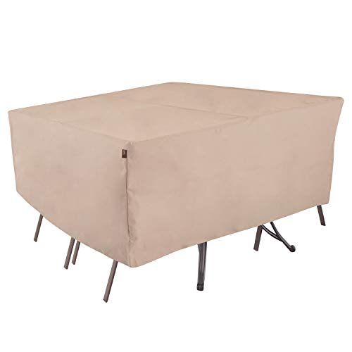 Modern Leisure Patio Table & Chairs Furniture Set Cover
