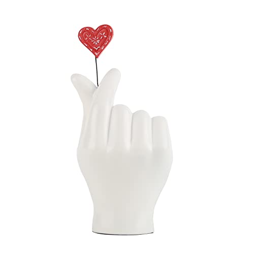 Modern Love Finger Statue