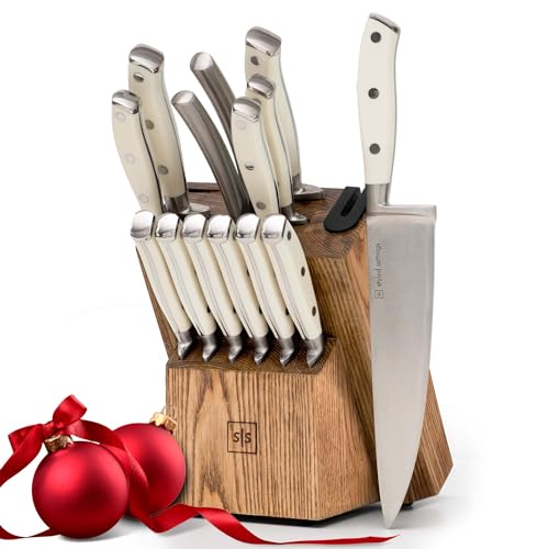 Sabatier Edgekeeper 5-Piece Forged German Steel Knife Set - Cutlery &  Kitchen Knives, Facebook Marketplace