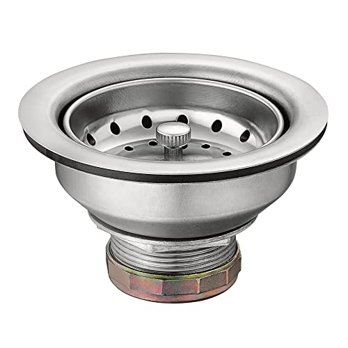 Moen Stainless Steel Basket Strainer with Drain Assembly
