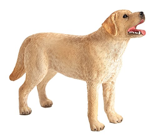 MOJO Yellow Labrador Realistic Domesticated Animal Toy Replica Hand Painted Figurine