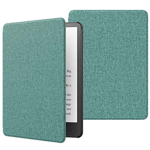 MoKo Case for 6.8" Kindle Paperwhite (11th Generation-2021) and Kindle Paperwhite Signature Edition, Lightweight Shell Cover with Auto Wake/Sleep for Kindle Paperwhite 2021 E-Reader, Green