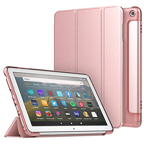 MoKo Case for Kindle Fire HD 8 & 8 Plus Tablet - Sleek, Protective, and Stylish