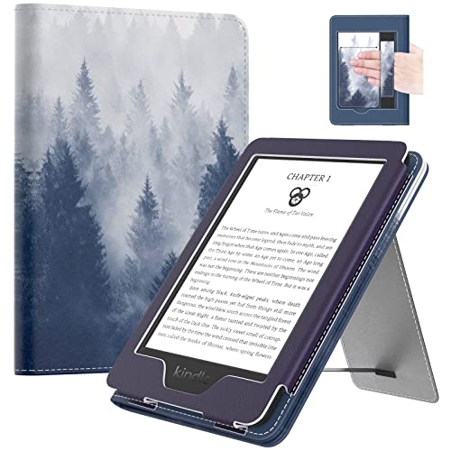 MoKo Kindle Case with Auto Wake/Sleep, Gray Forest