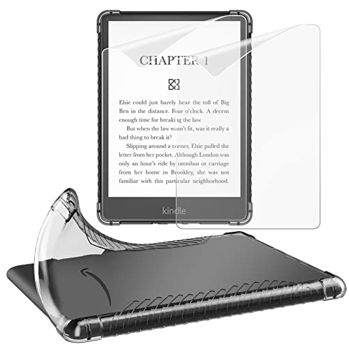 MoKo Kindle Paperwhite Clear Case and Screen Protector Bundle