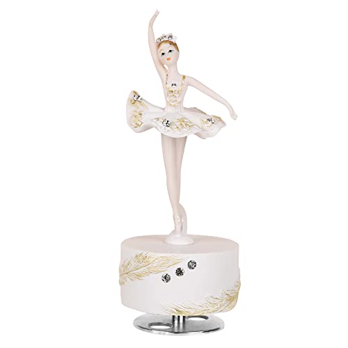 molchagar Ballerina Rotating Music Box Figurine
