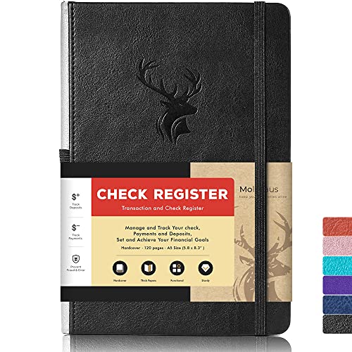 Molekaus Check Registers: Stylish and Practical Financial Tracking Solution