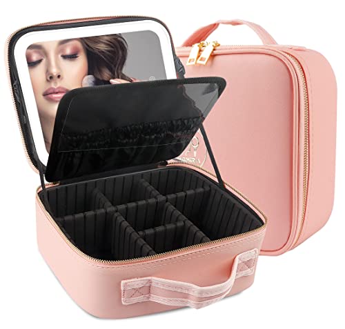 MOMIRA Portable Makeup Case with Lighted Mirror