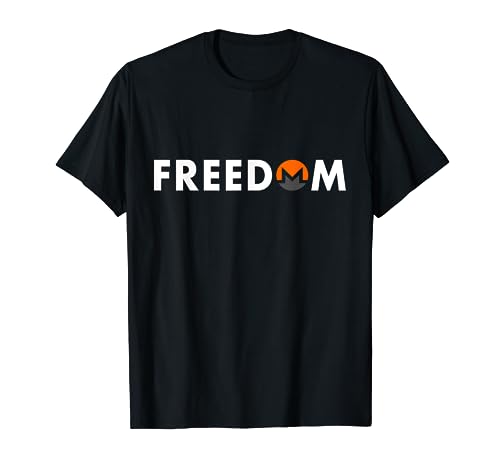 Monero Crypto T-Shirt - Celebrating Privacy Coin Freedom