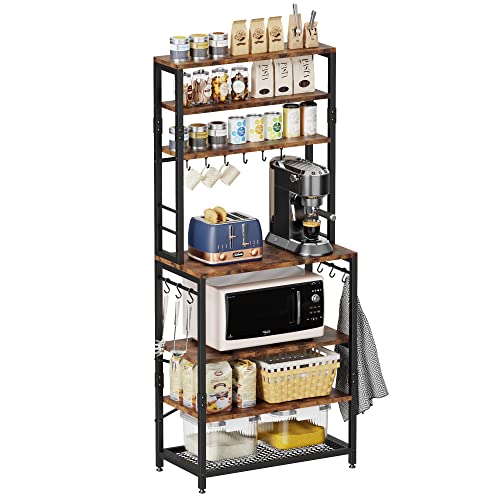 Monesti Kitchen Baker’s Rack with 7 Tiers and 12 Hooks