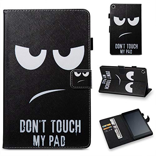 MonsDirect PU Leather Smart Case for Kindle Fire HD 8