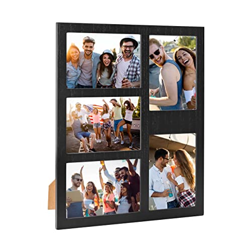 MONT PLEASANT Pure black Picture Frame 4x6