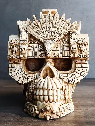Montezuma Skull Statue