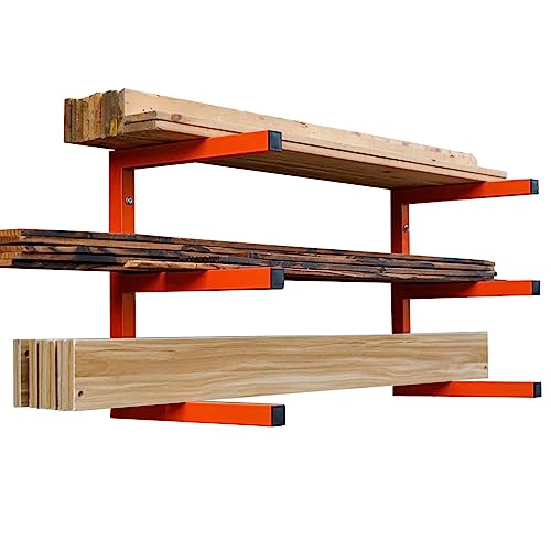 MOOMSINE Lumber Storage Rack Wall Mount