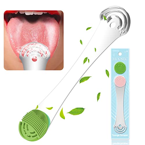Moosec Tongue Scraper Cleaner - Effective Oral Hygiene Tool