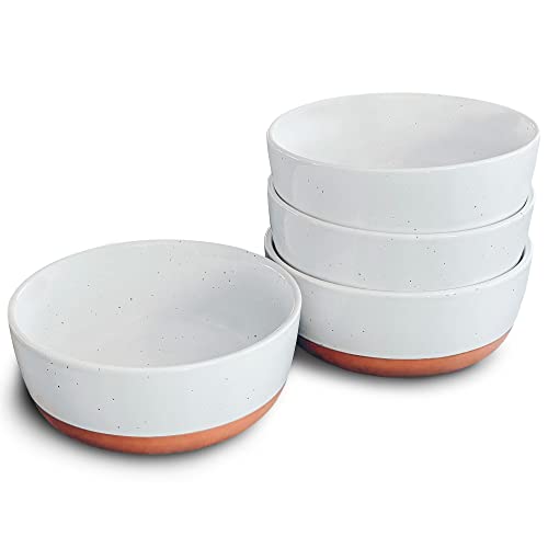 Mora Ceramic Flat Bowls Set