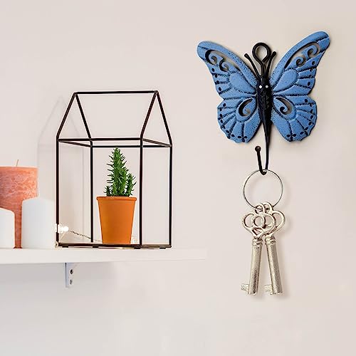 MORESEC 3D Butterfly Wall Coat Hook