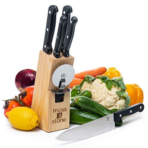 Moss & Stone Stainless Steel Knife Set