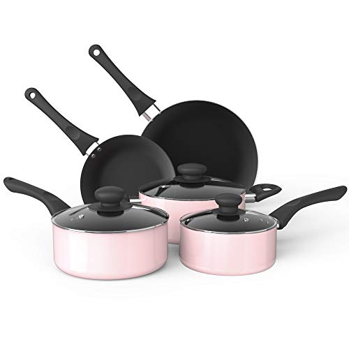 MOSTA Aluminum Alloy Cookware Set - 8-Piece